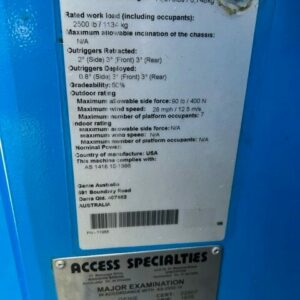 Genie 3384 Specs Ewp