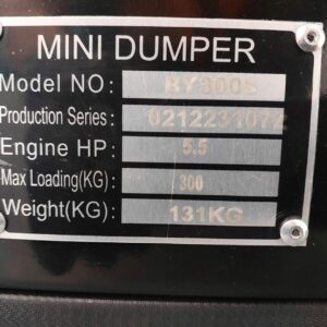 2024 Mini Dumper 4x4 Absolute Access Electric Wheelbarrow (5)